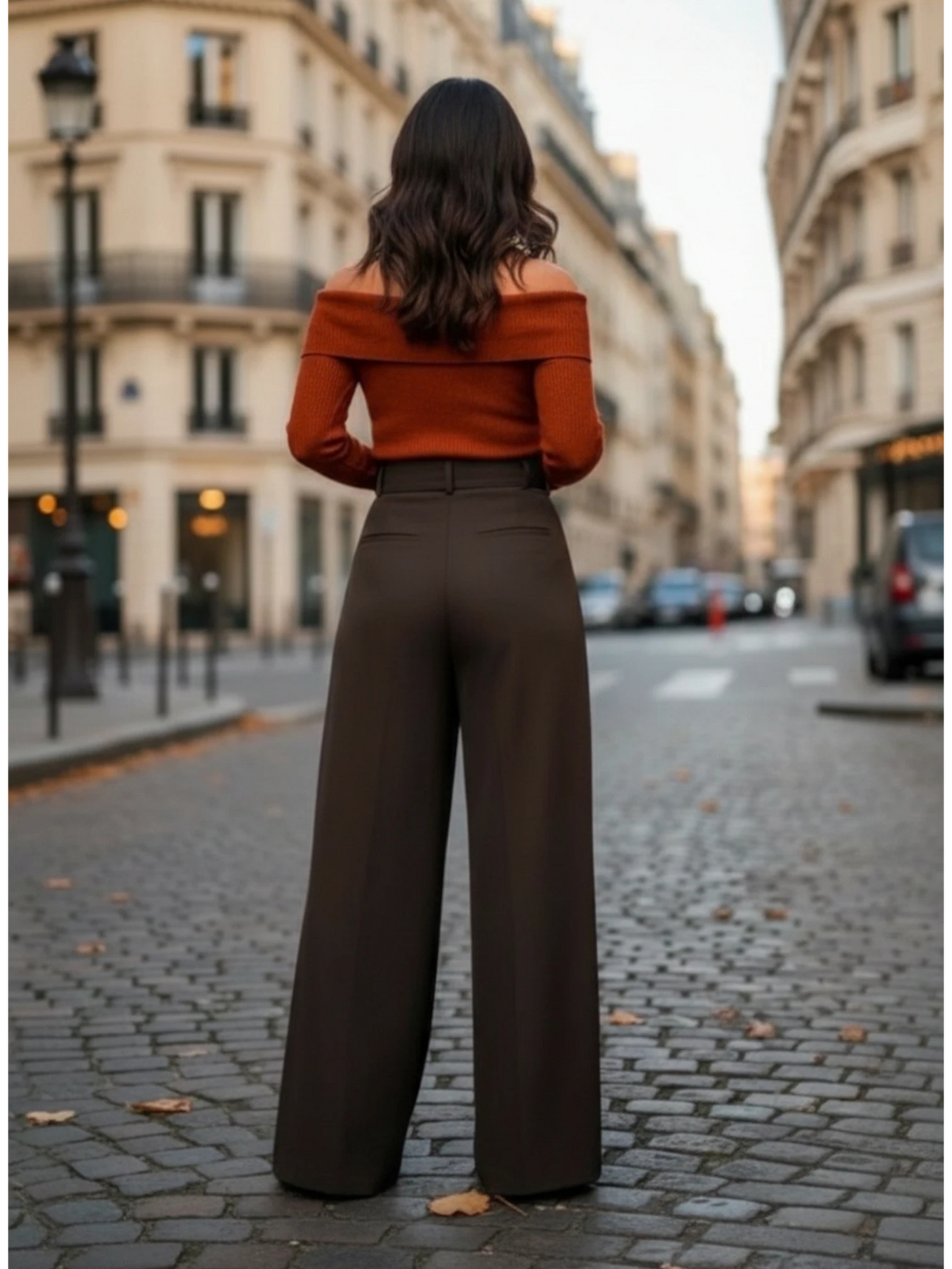 Pantalon Tailoring à Taille Élastique