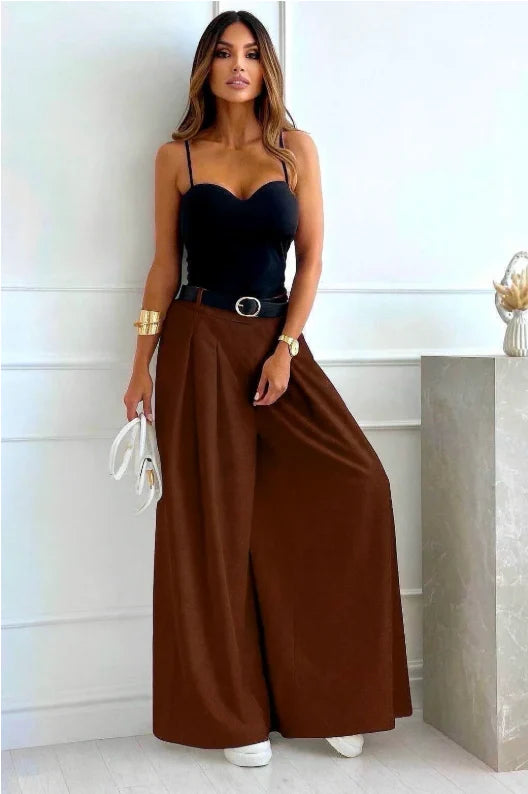 Pantalon magique avec poches et ceinture