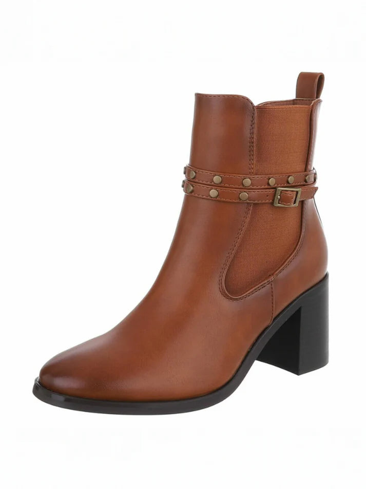 Bottines Chelsea Classiques – Élégance Décontractée & Détails Tendance Camel