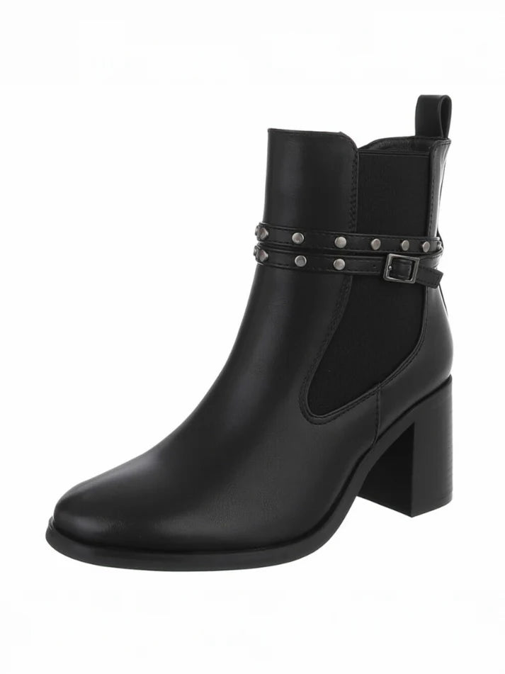 Bottines Chelsea Classiques – Élégance Décontractée & Détails Tendance Noir