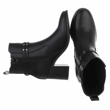 Bottines Chelsea Classiques – Élégance Décontractée & Détails Tendance Noir