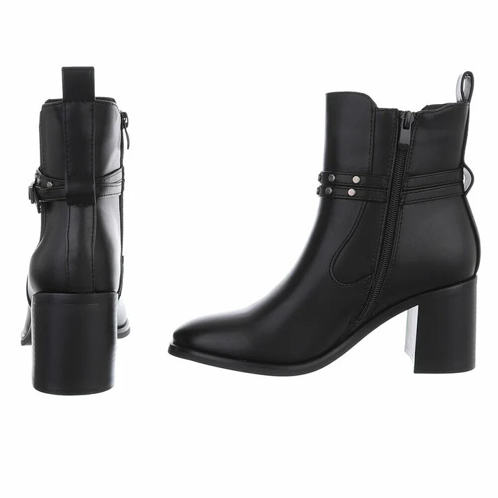 Bottines Chelsea Classiques – Élégance Décontractée & Détails Tendance Noir