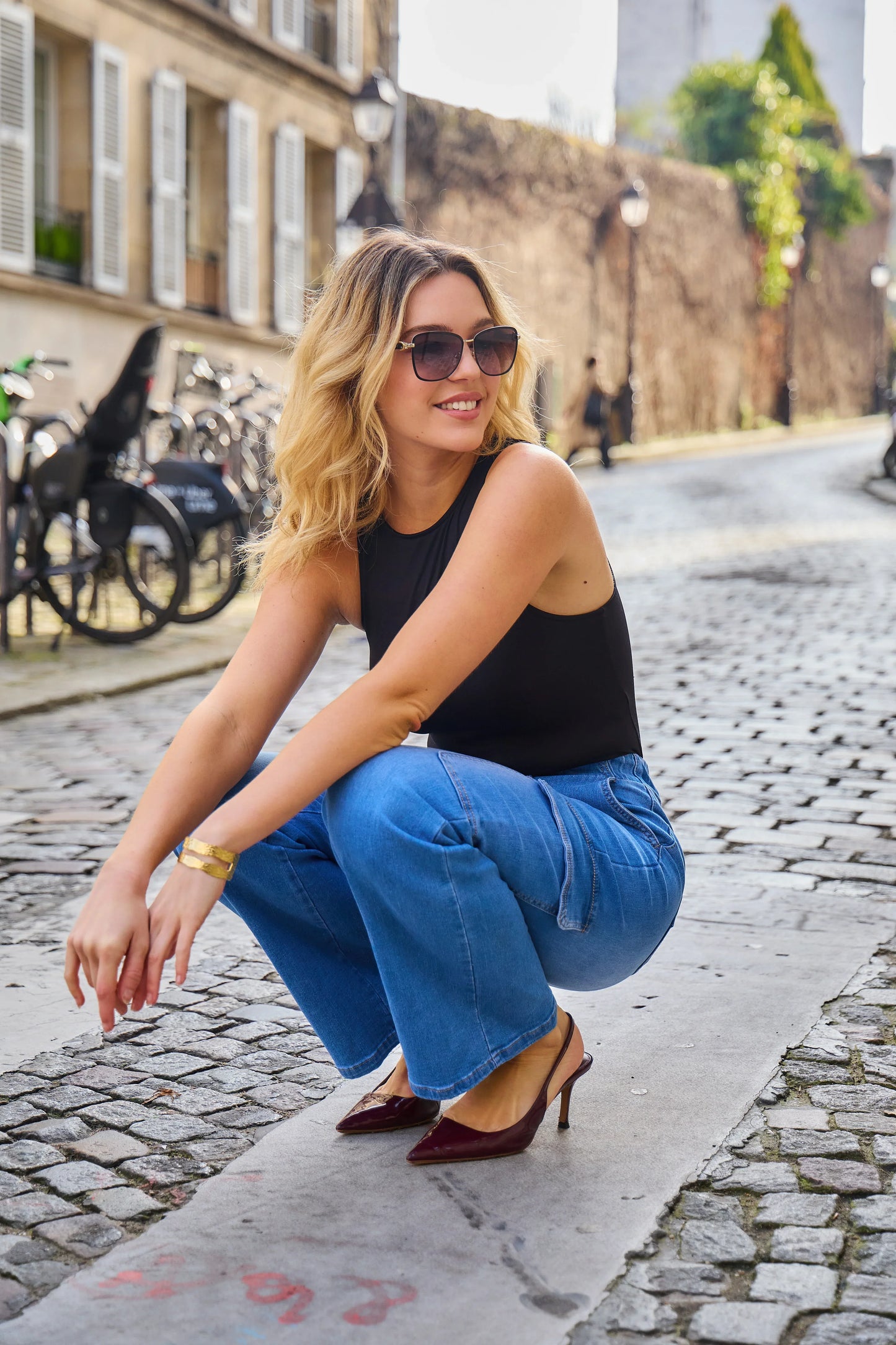 Jeans Wide BERNADETTE