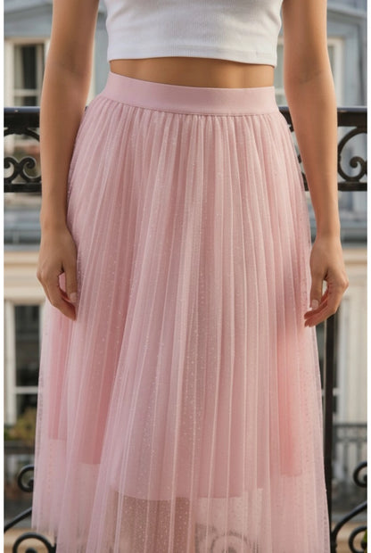 Jupe Tulle ROSIE Rose – Féminité Romantique