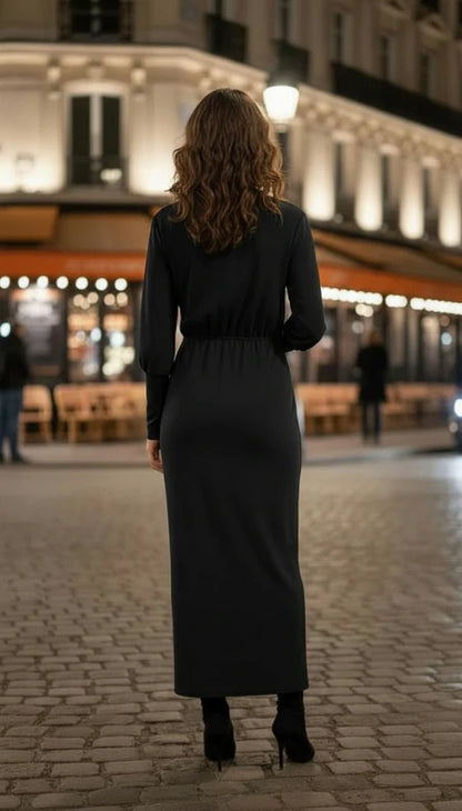 Robe Longue Chic en Jersey