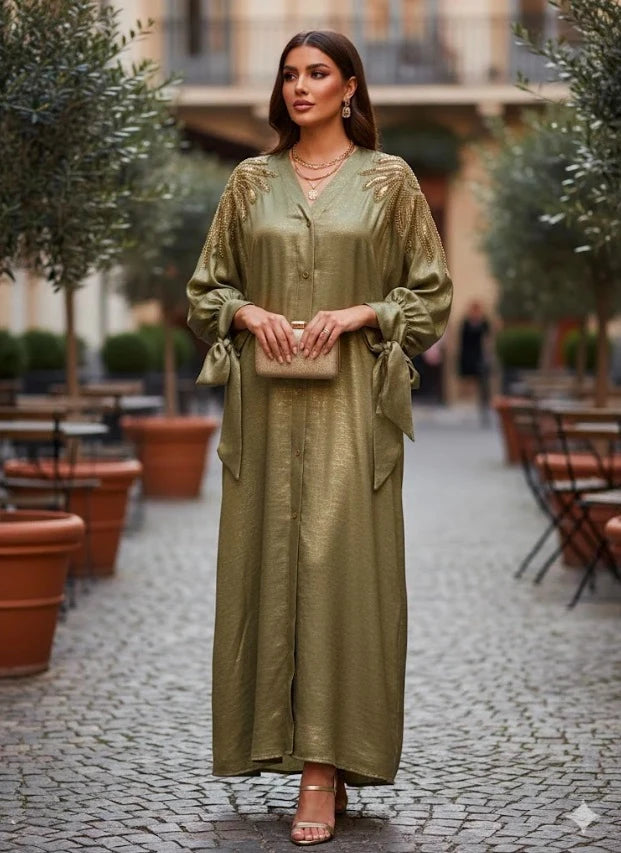 Robe abaya élégante femme