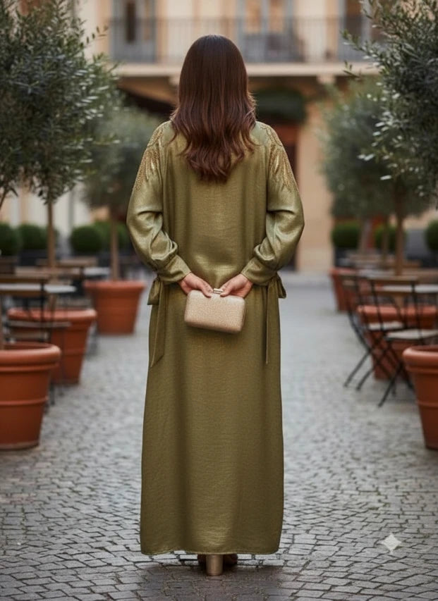 Robe abaya élégante femme