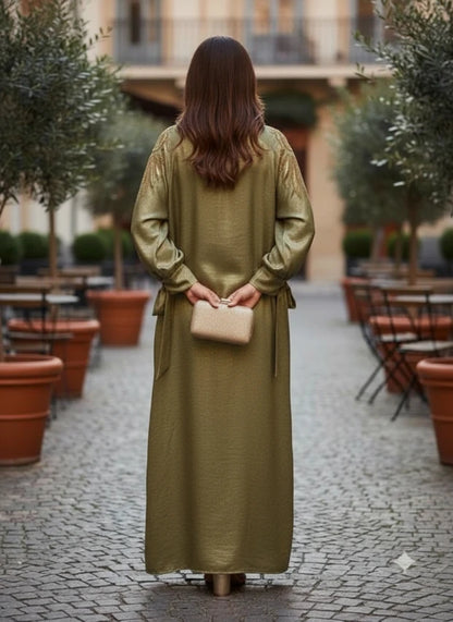 Robe abaya élégante femme